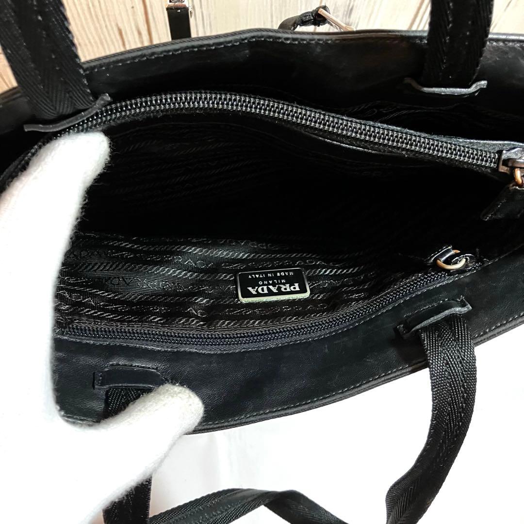 い*ね様 PRADA プラダ　ナイロン トートバッグ　黒