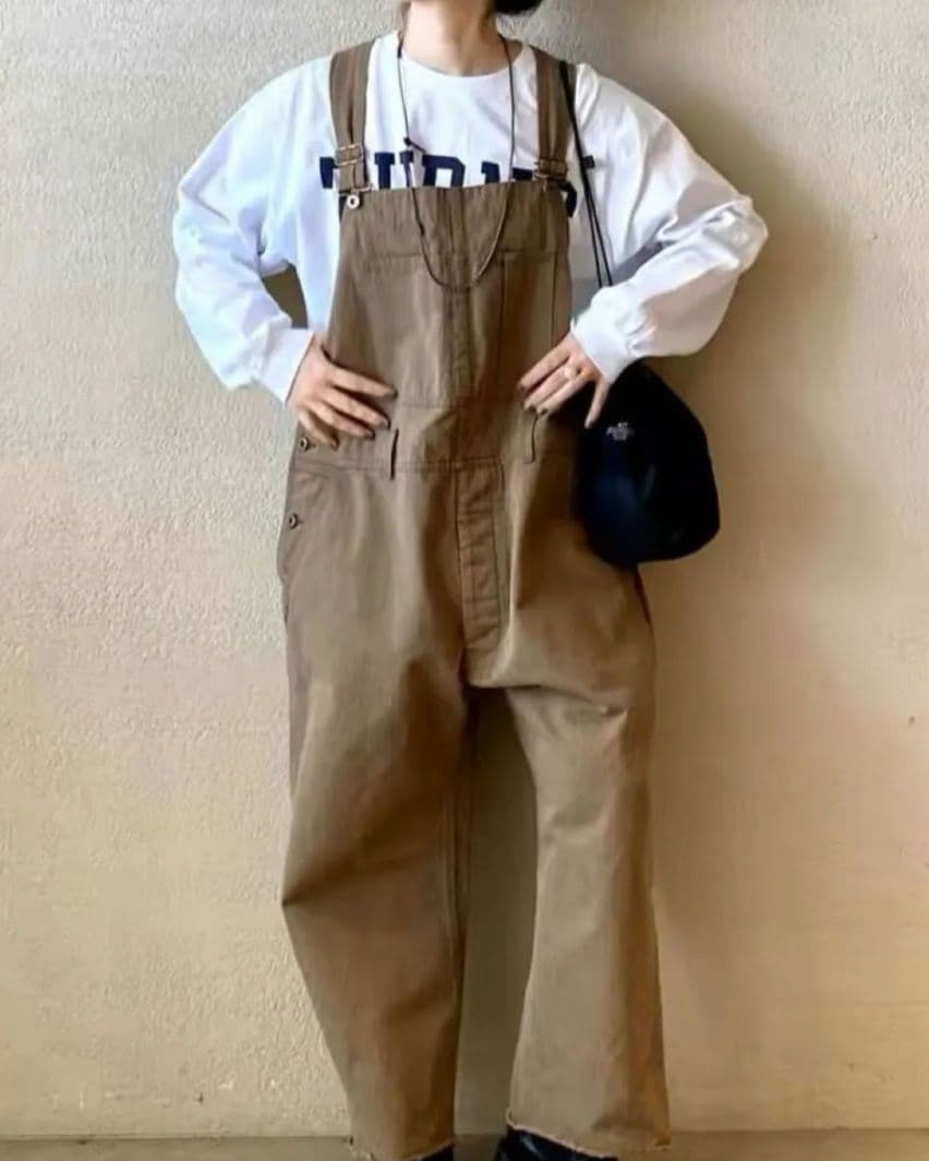 journal standard luxeヴィンテージヘリンボンオーバーオール