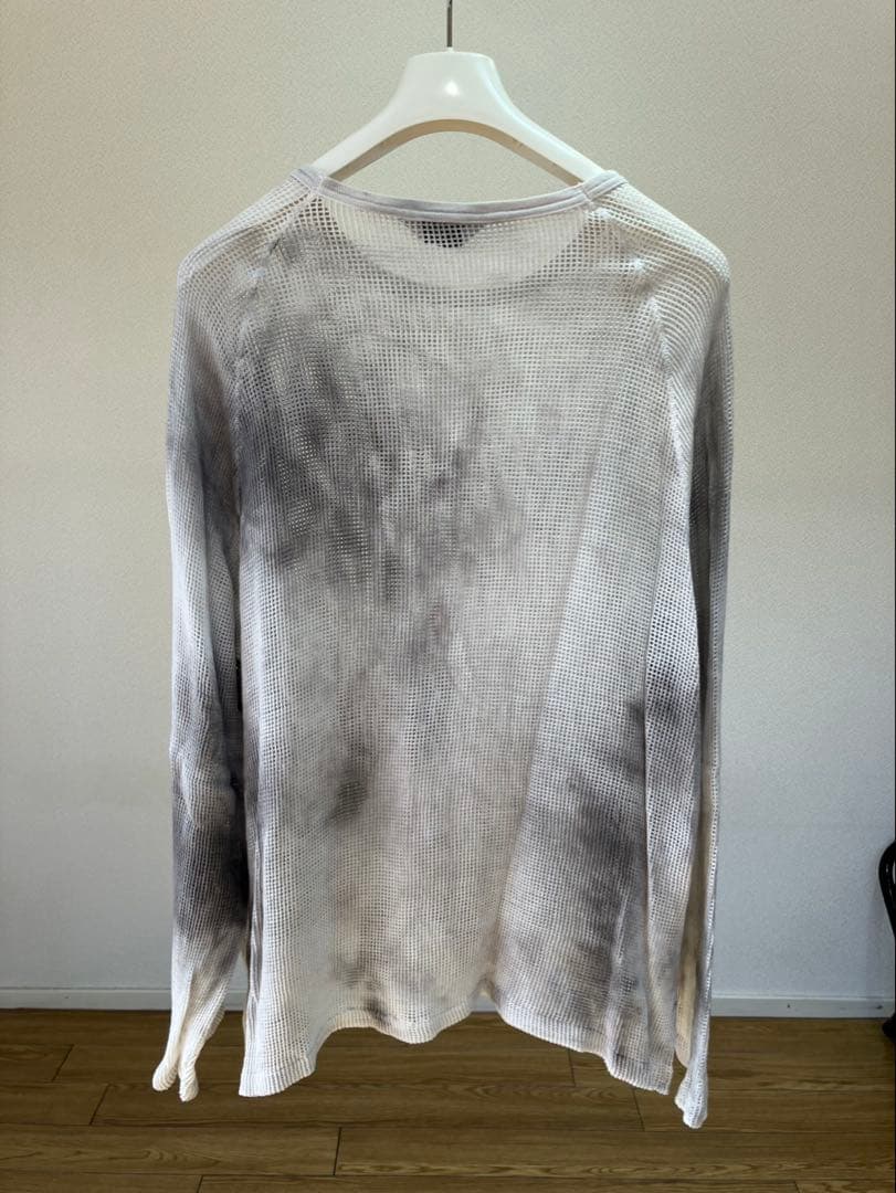 ancellm アンセルム DYED MESH LS Tシャツ メッシュ
