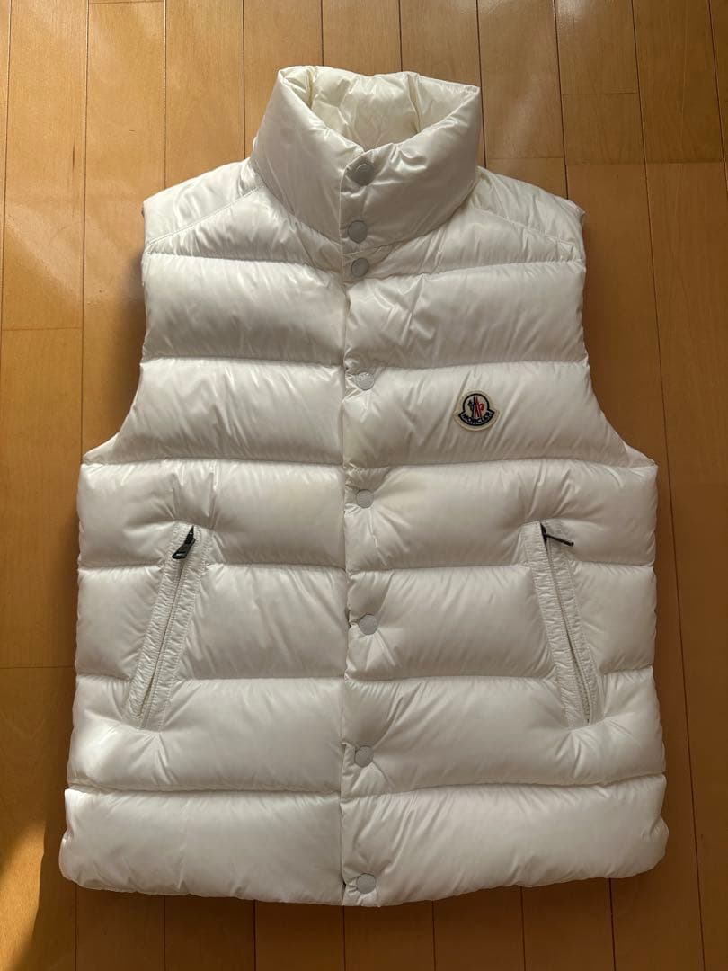 MONCLER ダウンベスト 白 TIBB サイズ0 新品未使用