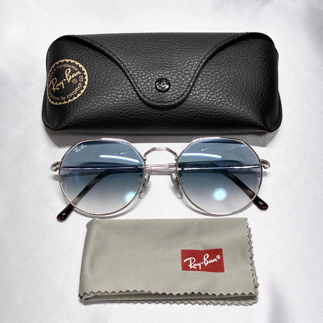 RB3565 JACK 003/3F レイバン サングラス ブルー シルバー