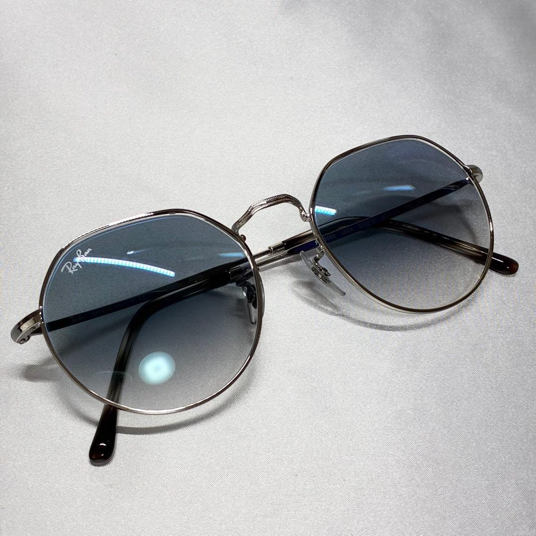 RB3565 JACK 003/3F レイバン サングラス ブルー シルバー