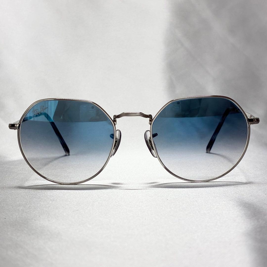 RB3565 JACK 003/3F レイバン サングラス ブルー シルバー