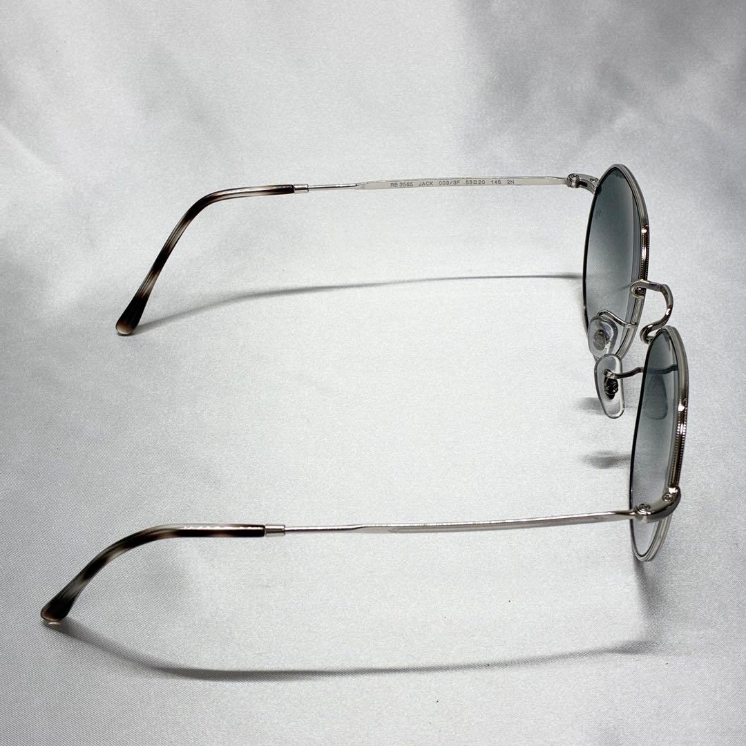 RB3565 JACK 003/3F レイバン サングラス ブルー シルバー