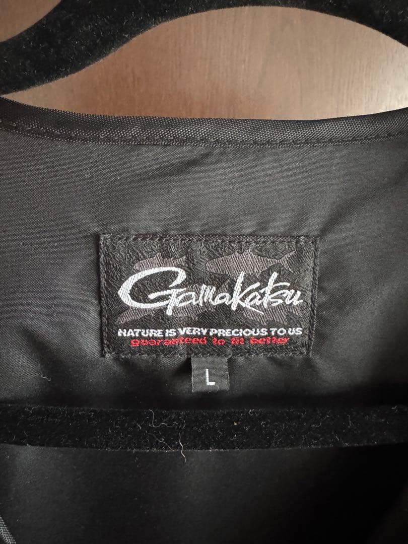 がまかつ ライフジャケット 赤黒