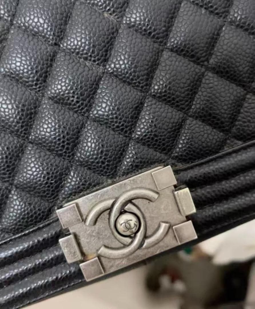 ノベルティグッズ✨CHaNel ブラック キルティングバッグ