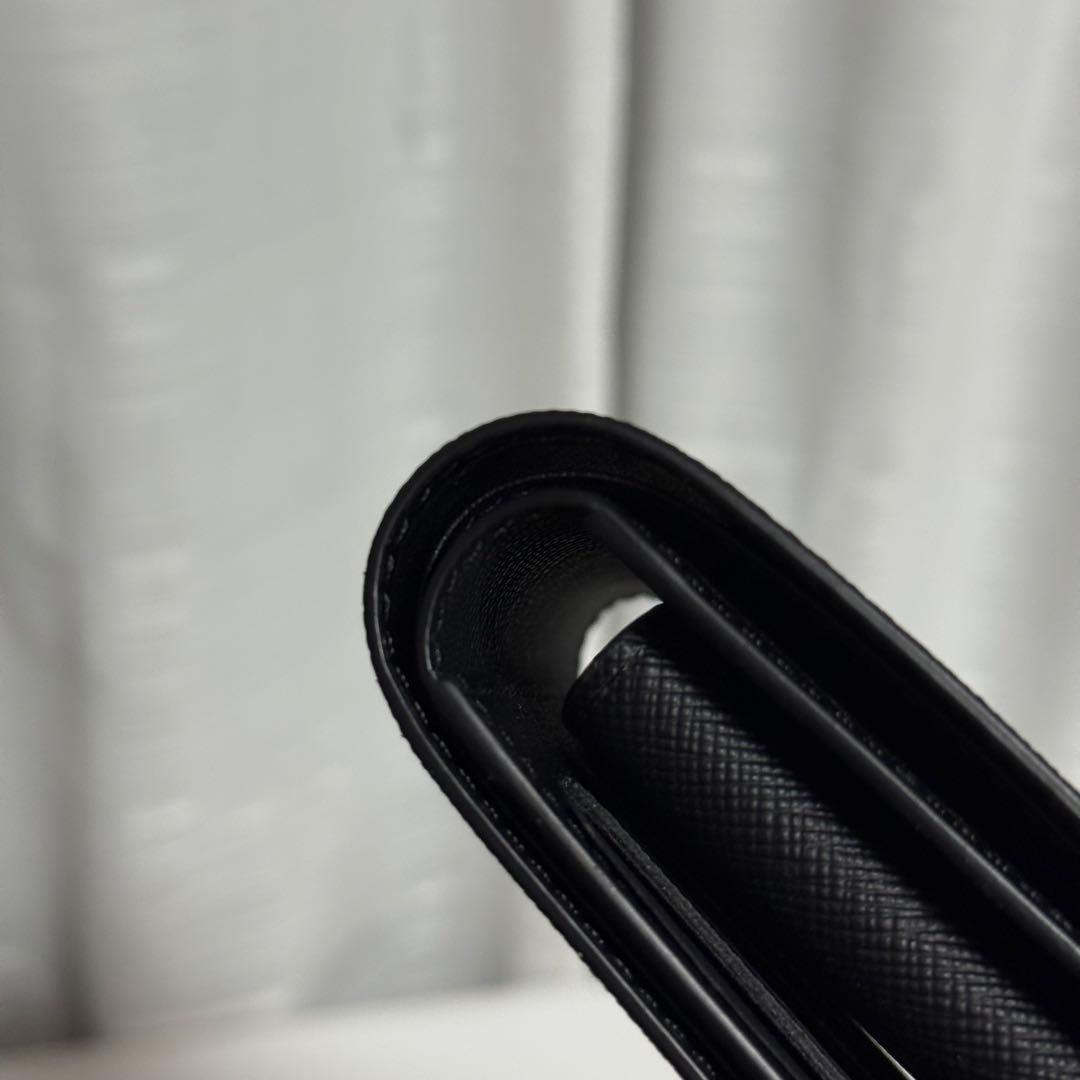 ⭐️未使用⭐️ Dunhill SIDECAR　二つ折り財布　ブラック　レザー