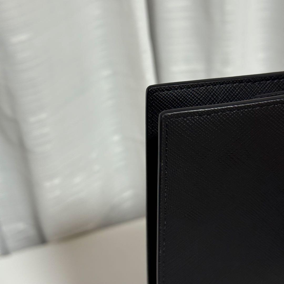 ⭐️未使用⭐️ Dunhill SIDECAR　二つ折り財布　ブラック　レザー