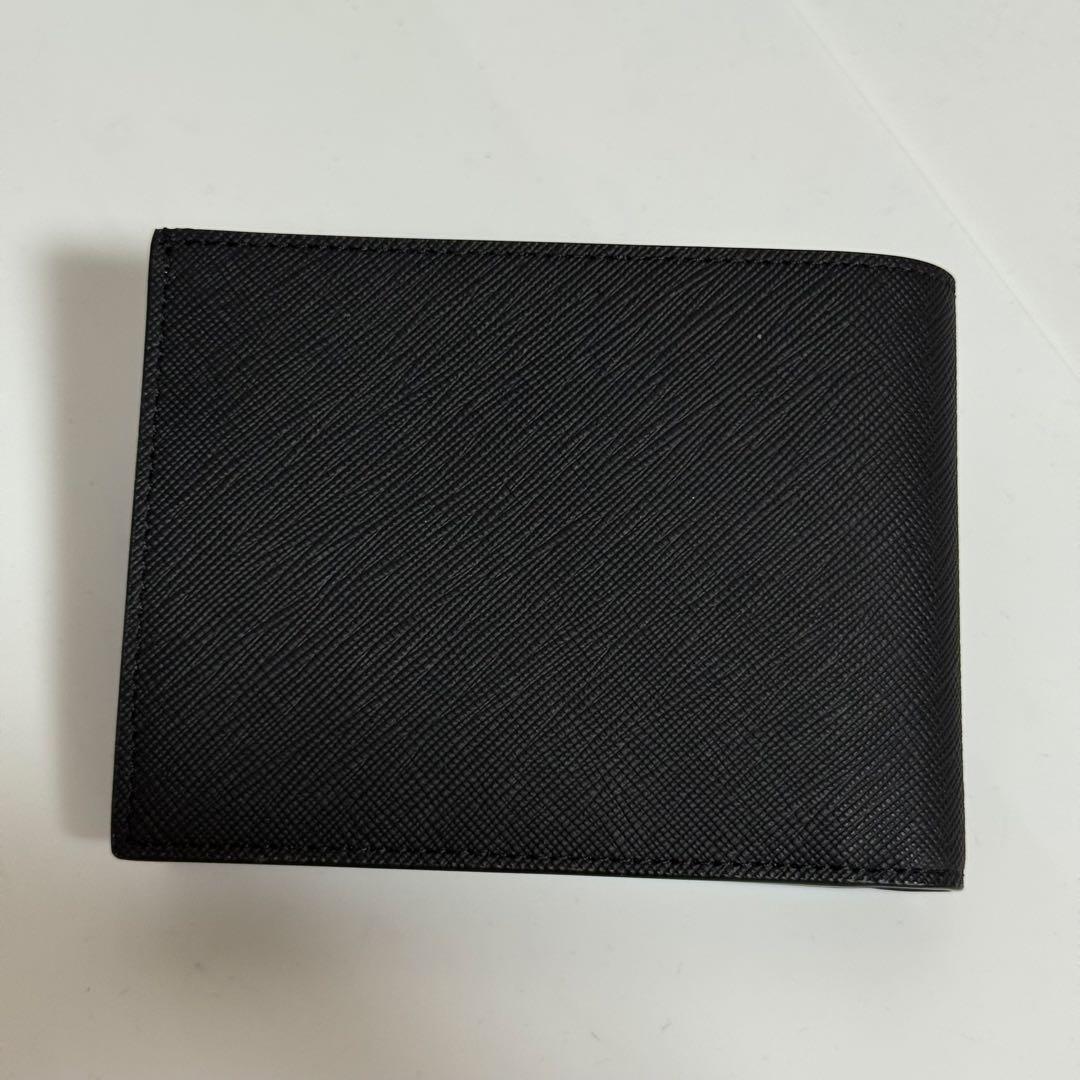 ⭐️未使用⭐️ Dunhill SIDECAR　二つ折り財布　ブラック　レザー