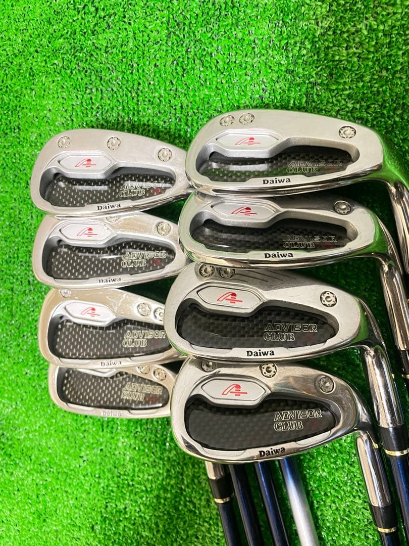 DAIWA ダイワアドバイザー 13本 フルセット メンズ 右 初心者 カーボン