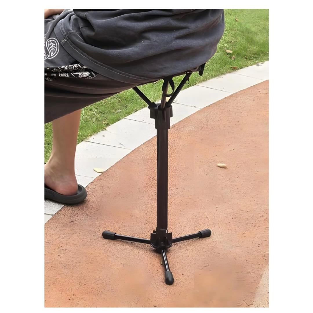 新品 折りたたみアウトドアチェア 黒