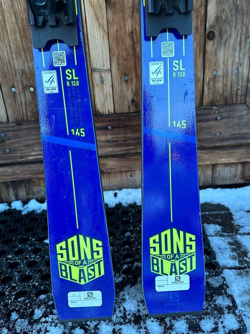 し*a様 即使用可能‼️　salomon 165cm MODビンディング　FIS