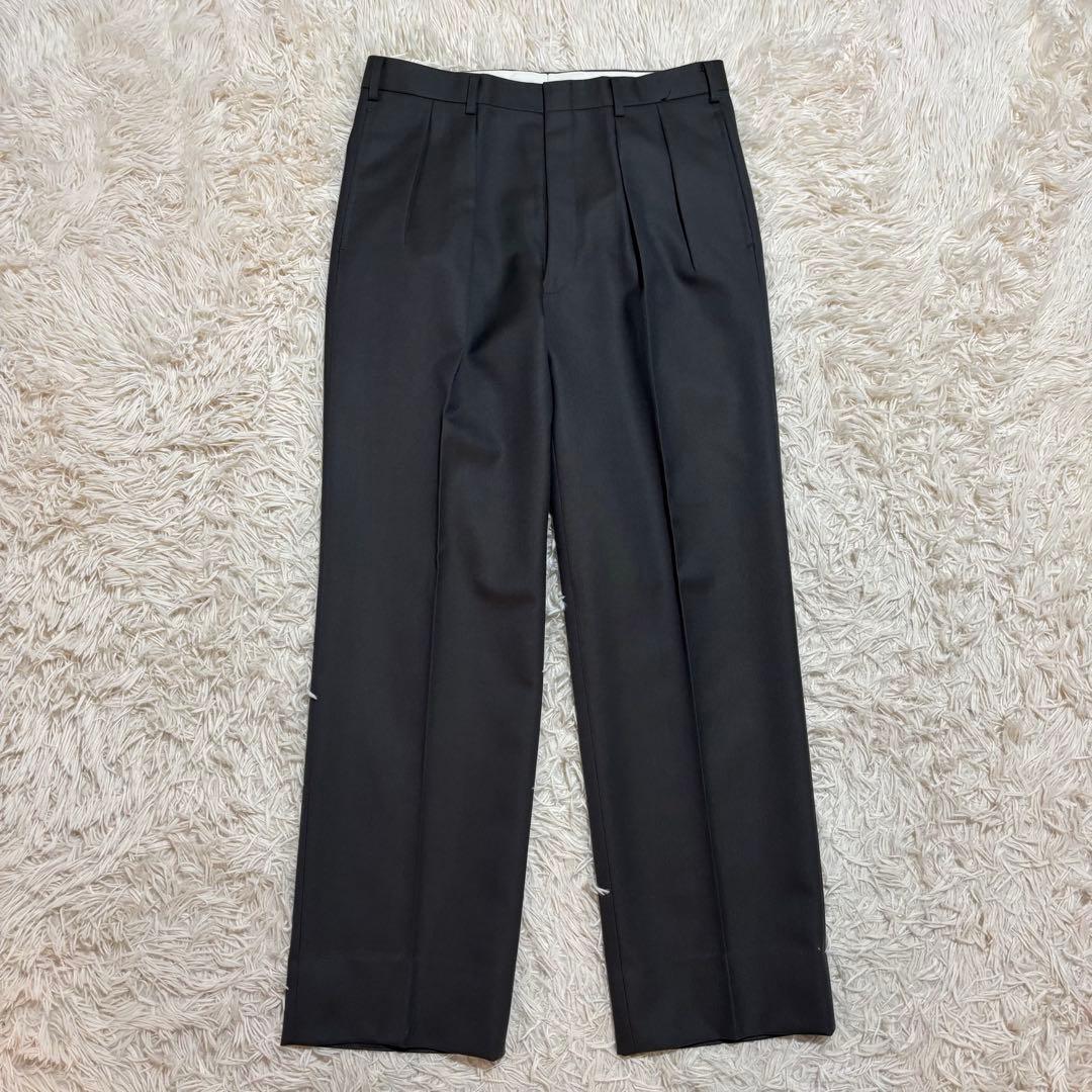 美品 バーバリー ダブル スーツ セットアップ ウール&モヘア メタルボタン