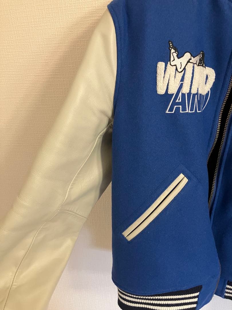 s*e様 wind and sea ヒステリックグラマー　スタジャン　ブルー　キ