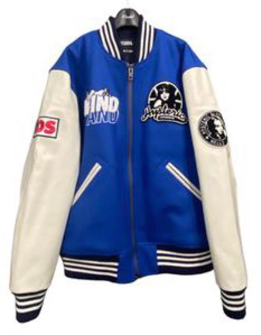 s*e様 wind and sea ヒステリックグラマー　スタジャン　ブルー　キ