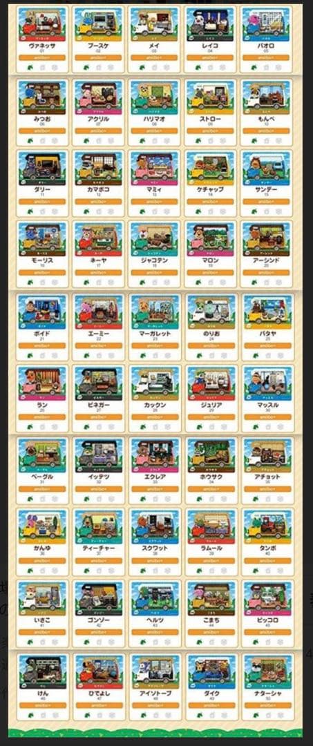 【特価】 あつ森 アミーボ amiibo カード フルコンプ 504枚 セット