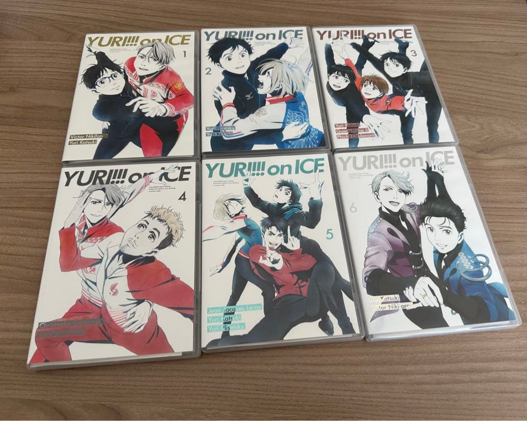 ユーリ!!! on ICE　DVD 全6巻　特典付き