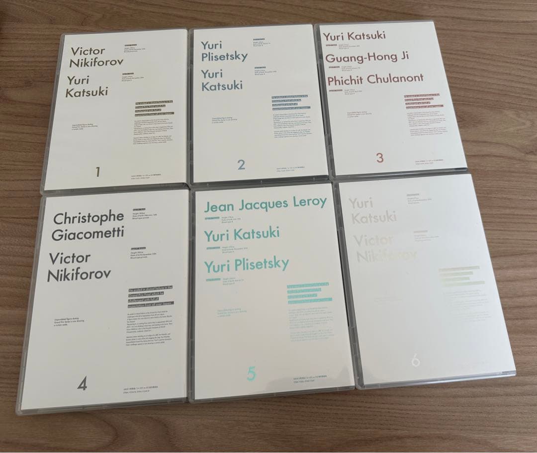 ユーリ!!! on ICE　DVD 全6巻　特典付き