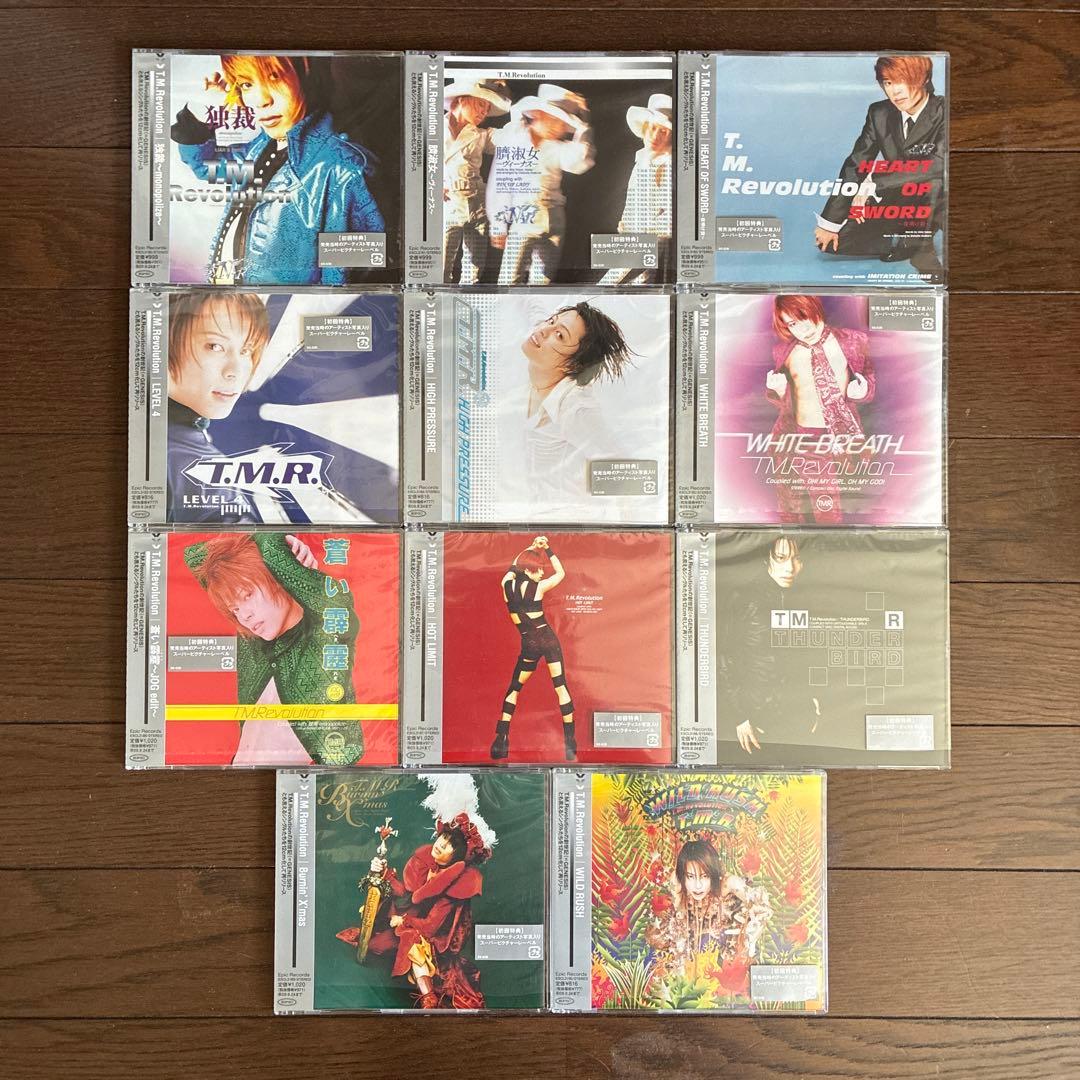 レア盤 T.M.Revolution 再販盤 ピクチャーレーベル CD 11枚