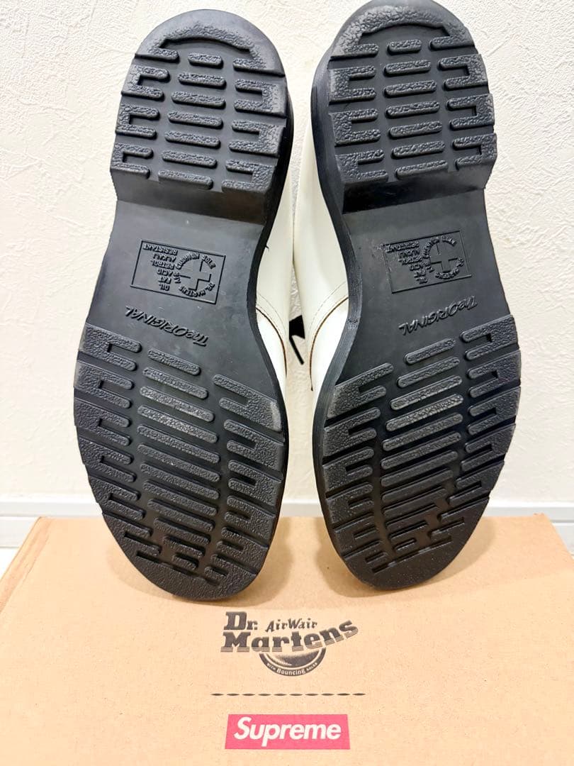 極美品⭐︎Supreme⭐︎Dr.Martens⭐︎Spiderweb⭐︎3-Eye 白