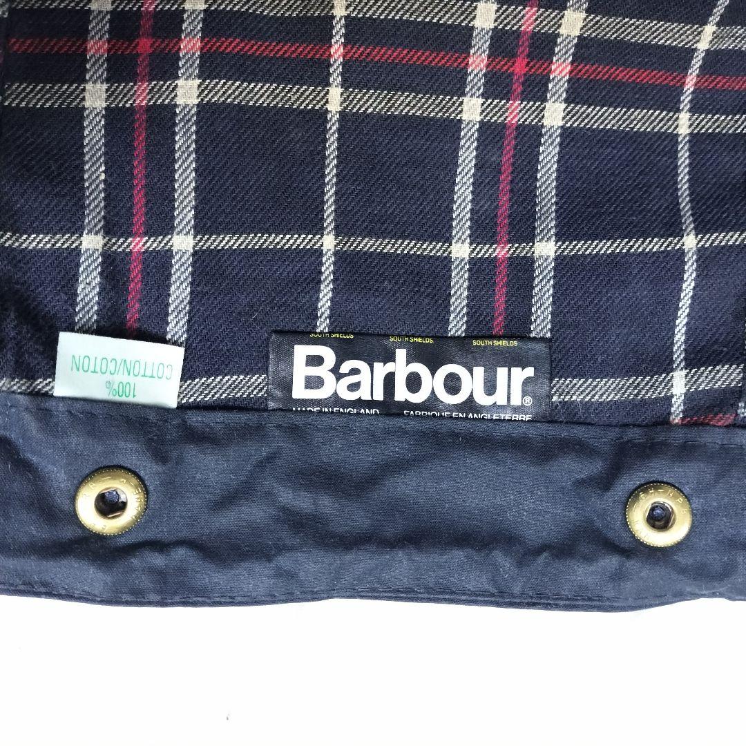 80s-90s Barbour　バブアー　フード　ネイビー