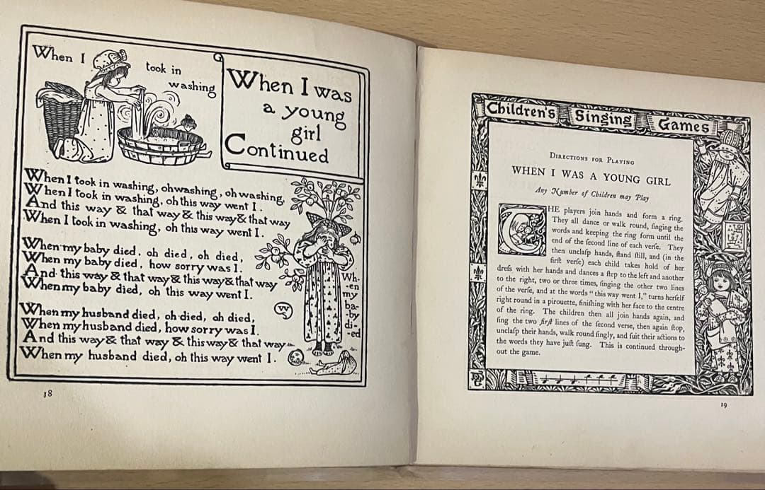 NO.252 希少 古書 洋書 アンティーク ビクトリアン　童謡　児童書