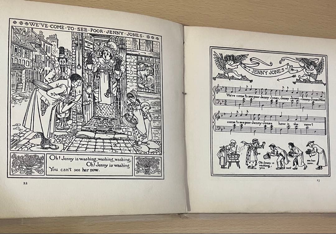 NO.252 希少 古書 洋書 アンティーク ビクトリアン　童謡　児童書