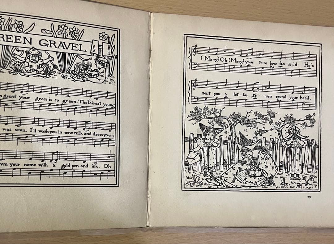 NO.252 希少 古書 洋書 アンティーク ビクトリアン　童謡　児童書