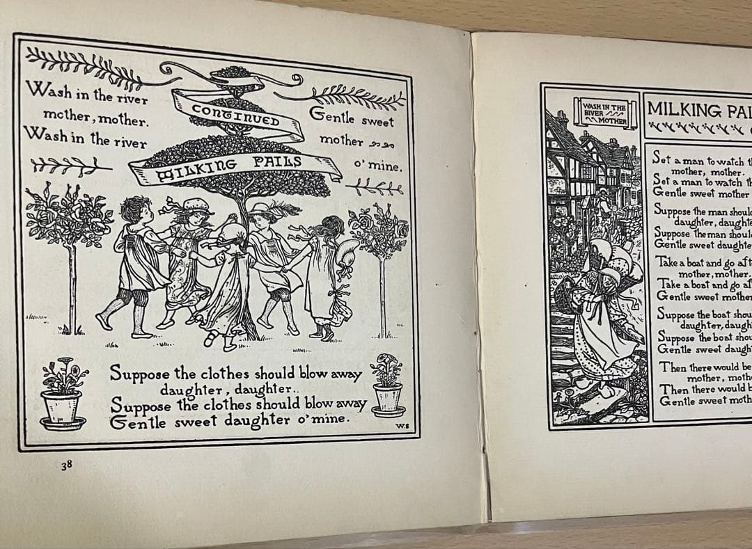 NO.252 希少 古書 洋書 アンティーク ビクトリアン　童謡　児童書