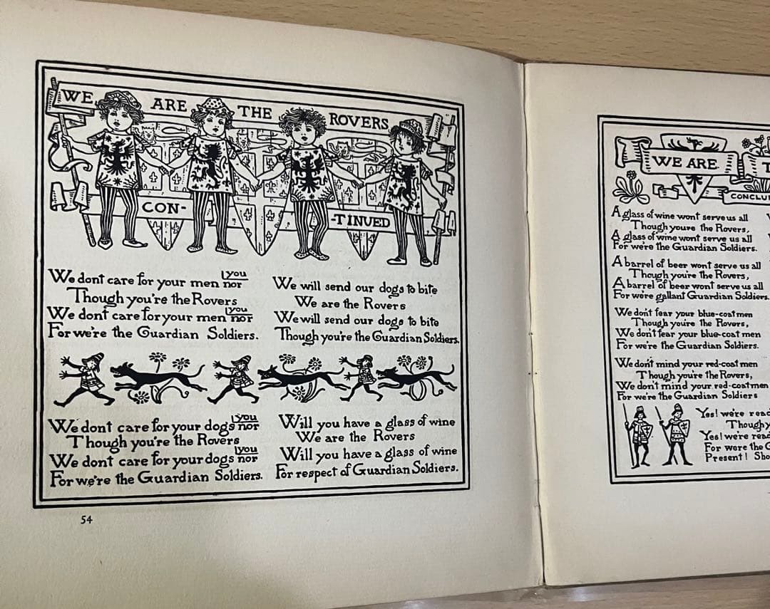 NO.252 希少 古書 洋書 アンティーク ビクトリアン　童謡　児童書