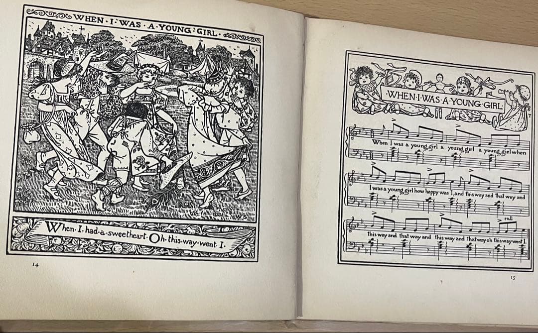 NO.252 希少 古書 洋書 アンティーク ビクトリアン　童謡　児童書