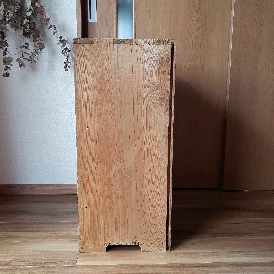 アンティーク 古い枡棚 古家具 引き出し 棚　収納棚 ディスプレイ