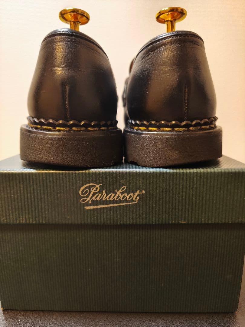 Paraboot REIMS / LIS NOIR UK6 パラブーツ ランス
