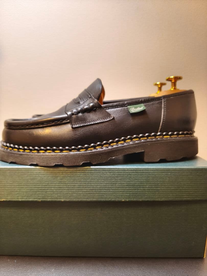 Paraboot REIMS / LIS NOIR UK6 パラブーツ ランス