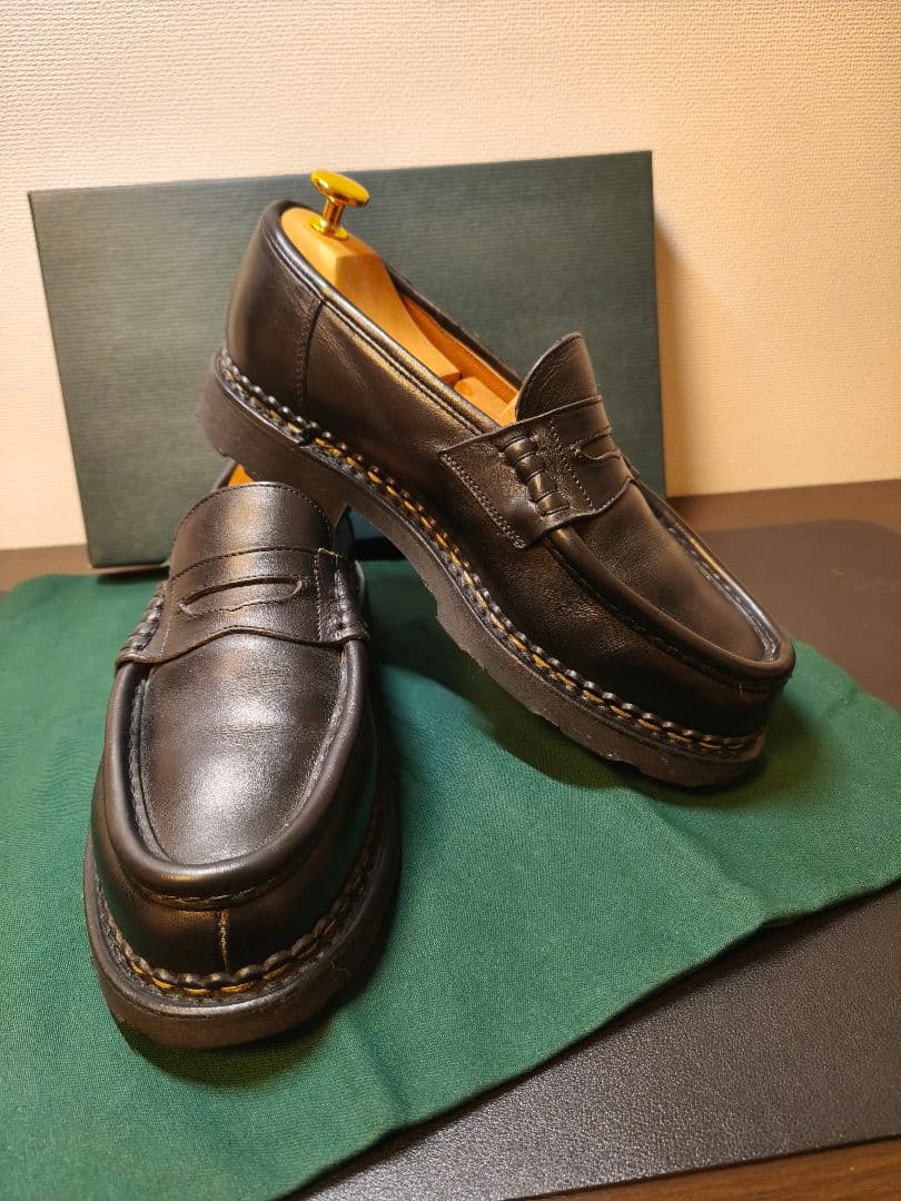 Paraboot REIMS / LIS NOIR UK6 パラブーツ ランス