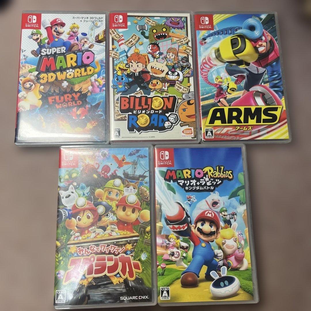 Nintendo Switchソフト5点まとめ売り