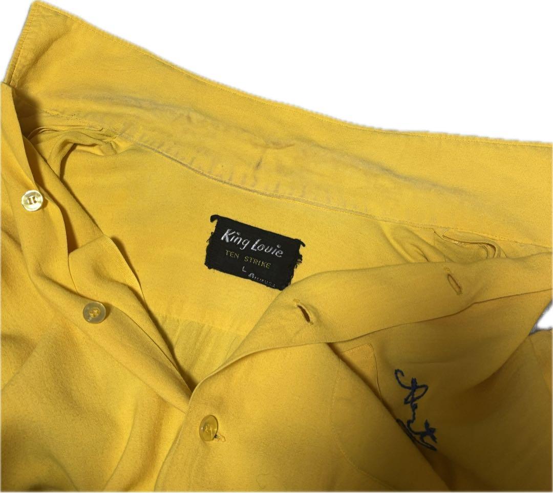 King Louie 60s vintage レーヨンボウリングシャツ
