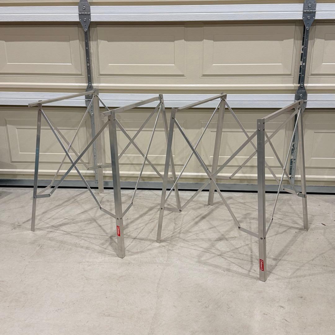 【美品】コールマン　ハイスタンド　2セット　箱付き　ヴィンテージ