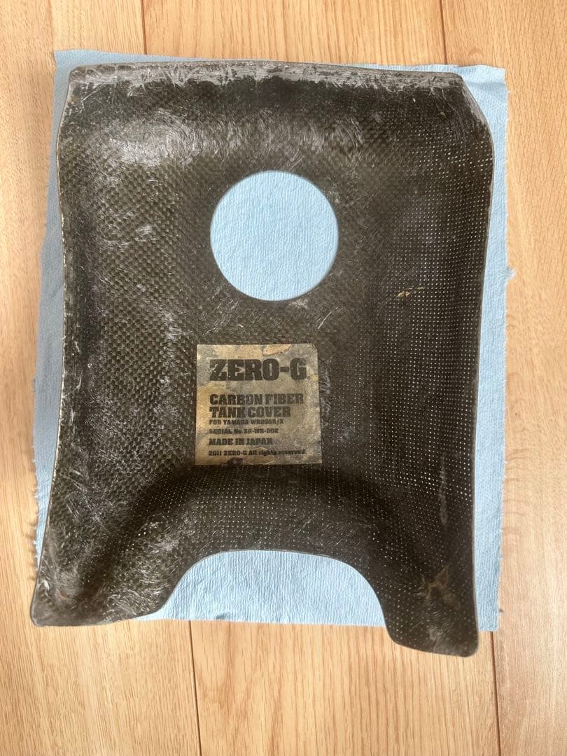 ZERO-G カーボンタンクカバー　wr250x/r