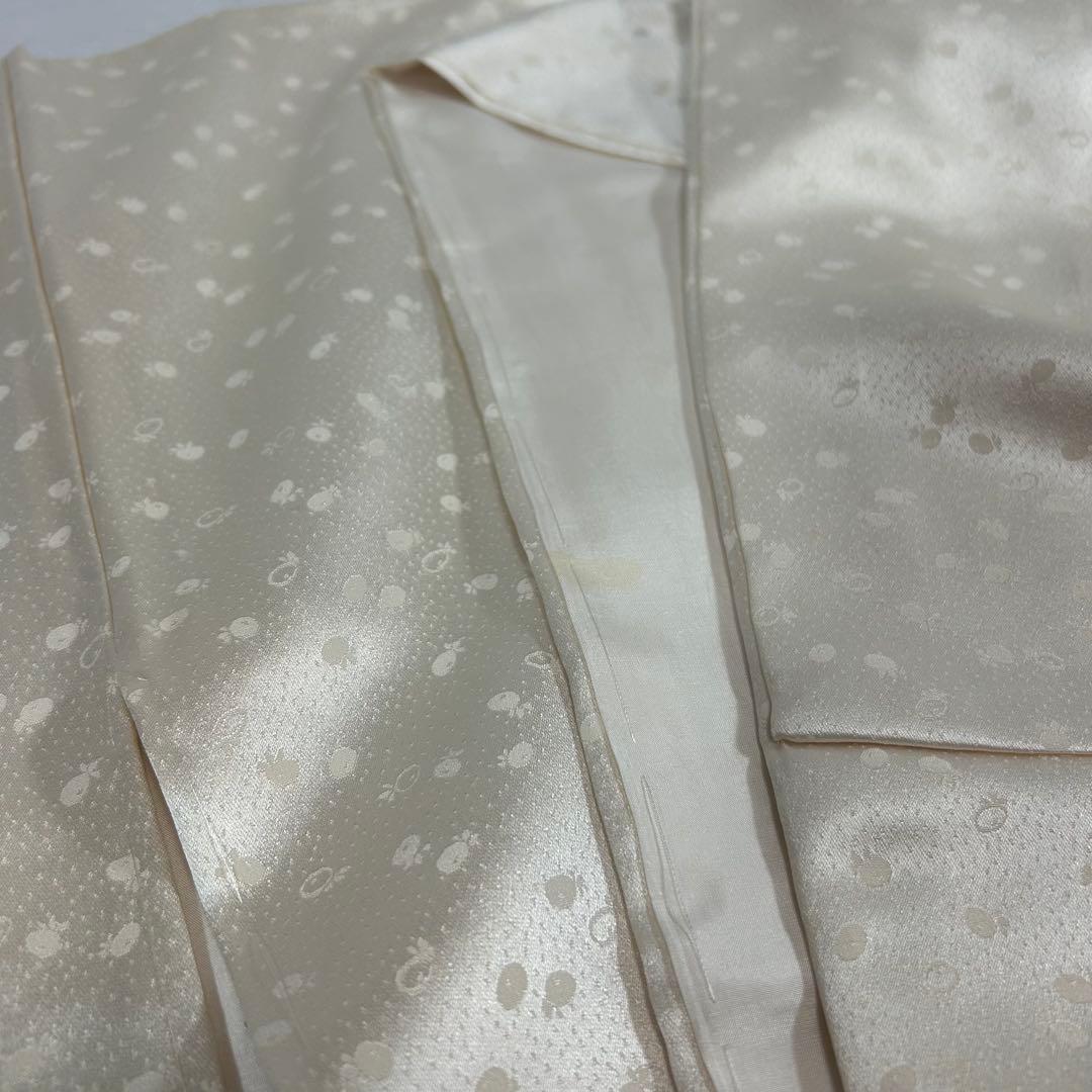 KH19 付下げ 訪問着 アイボリー 白 七五三 式典 フォーマル 身丈161㎝