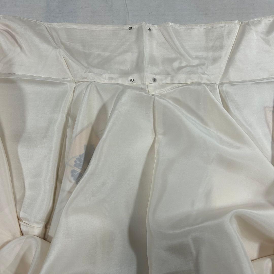 KH19 付下げ 訪問着 アイボリー 白 七五三 式典 フォーマル 身丈161㎝