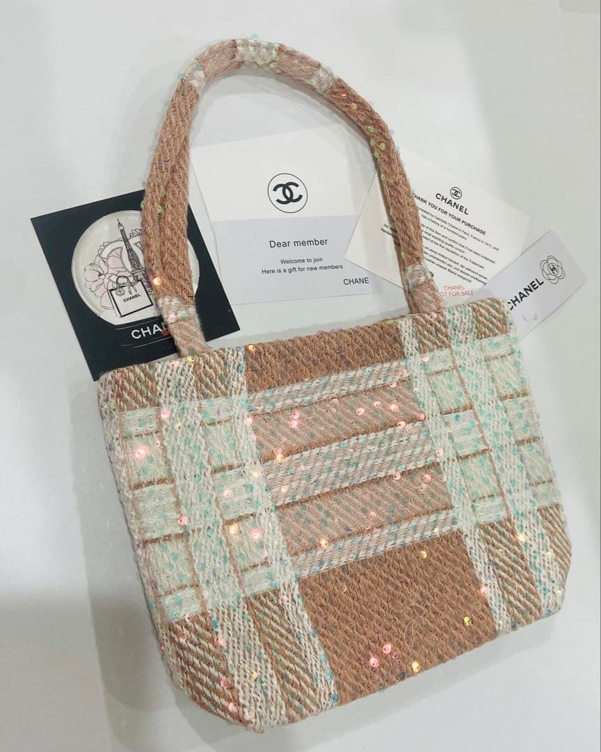 CHANEL トートバッグ シャネルノベルティ　バッグ　ショルダーバッグ　ピンク