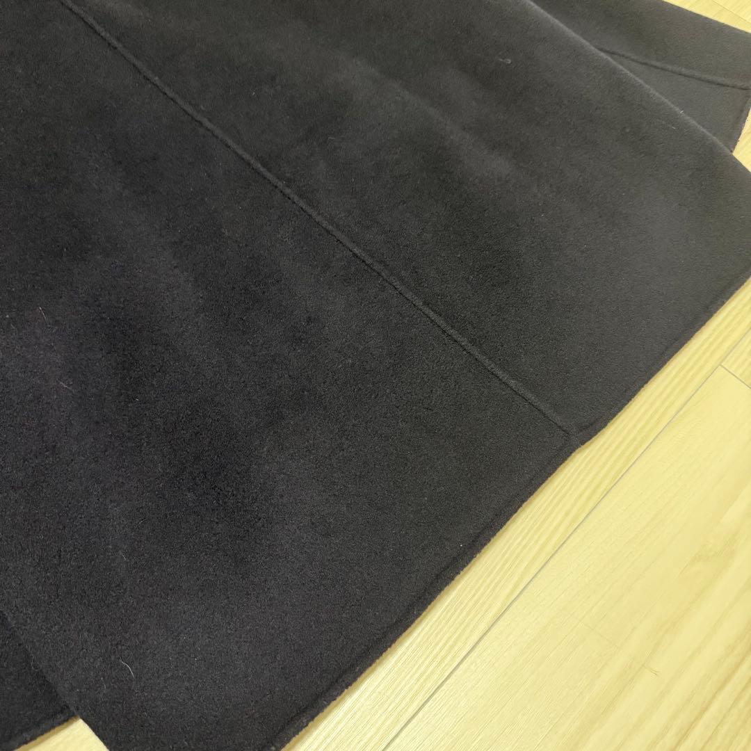 【極美品✨】noble Super160sチェスターミドルコート ネイビー