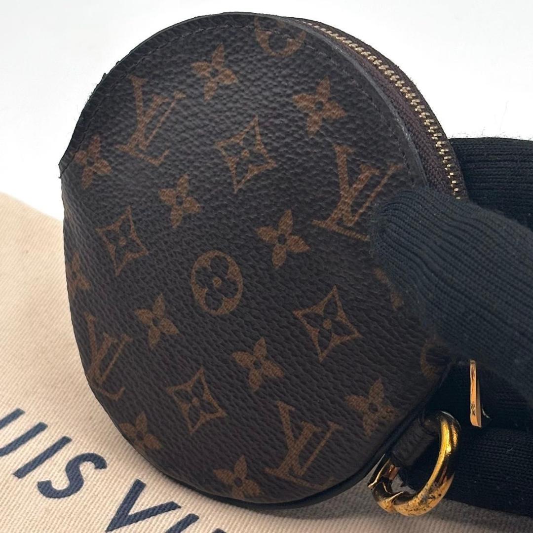 美品　ルイヴィトン　ポシェット　トリオ　モノグラム　パース　小銭入れ