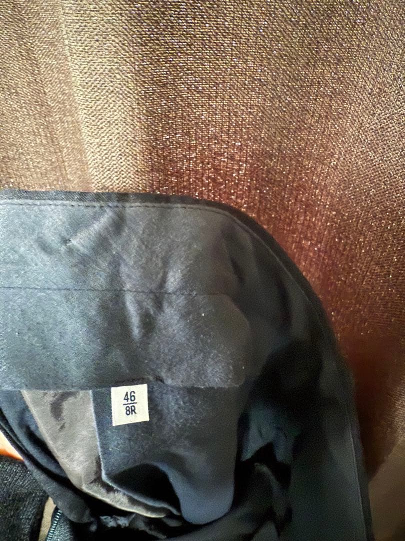 m*2様 BEAMS F ダークグレー スーツ 46 (8R)