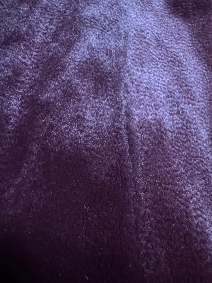 エンバ　EMBA 毛皮　ホワイトミンク Mサイズ　ワインレッド系　ファーコート