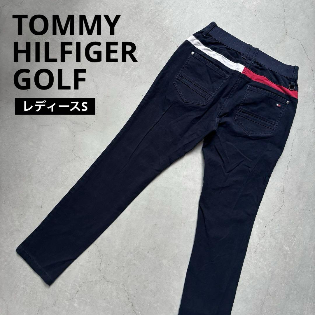  GOLF ストレッチロングパンツ ロゴ S ゴルフ