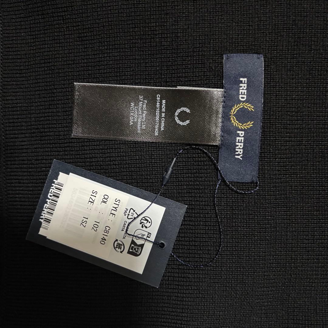 FRED PERRY メリノウールスカーフ ユニセックス