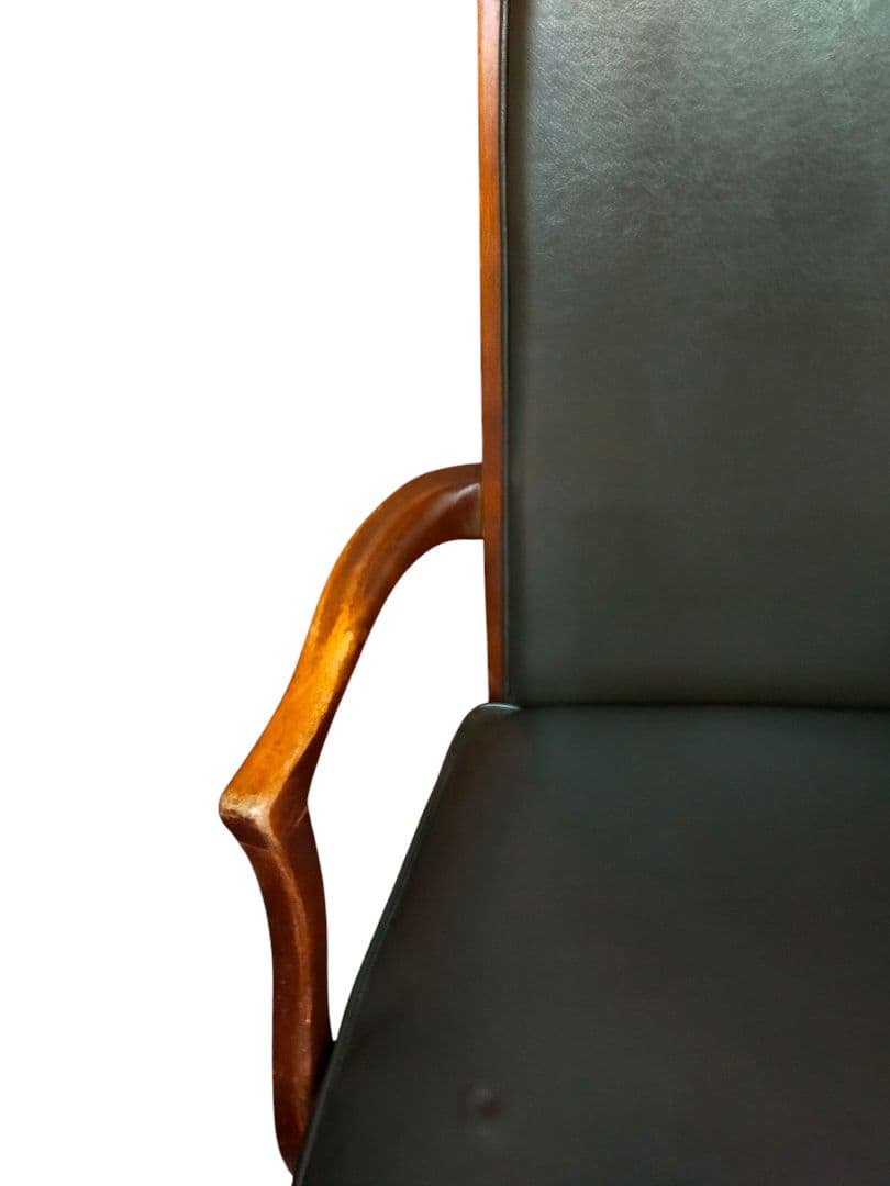 アンティーク　ヴィンテージアームチェア ダイニングチェア　猫脚