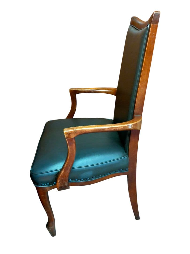 アンティーク　ヴィンテージアームチェア ダイニングチェア　猫脚